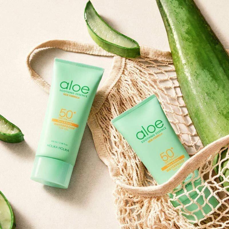 Holika Aloe Waterproof SPF50+ Sun Cream 70 ml / 2.4 fl oz