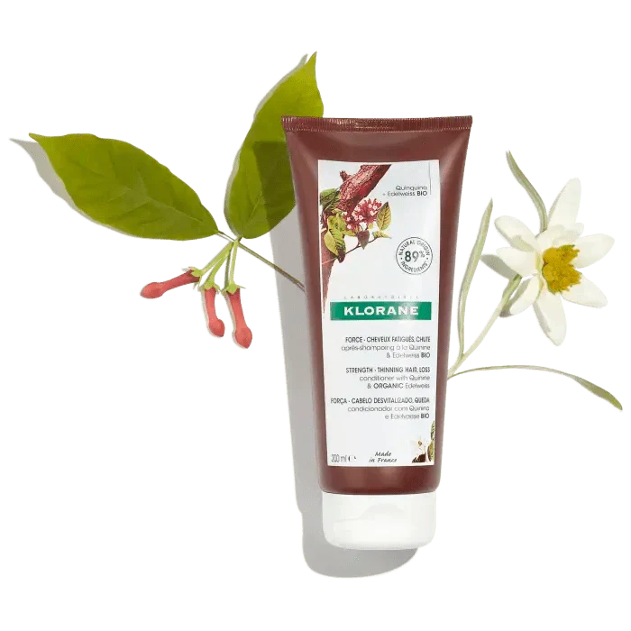 Klorane Quinine and Organic Love Flower Extract Strengthening Conditioner 200 ml / 6.8 fl oz