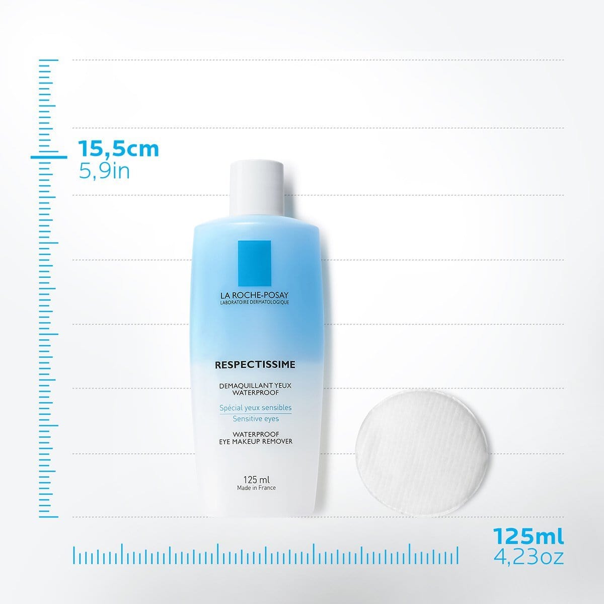 La Roche-Posay Respectissime Eye Makeup Remover 125 ml / 4.2 fl oz