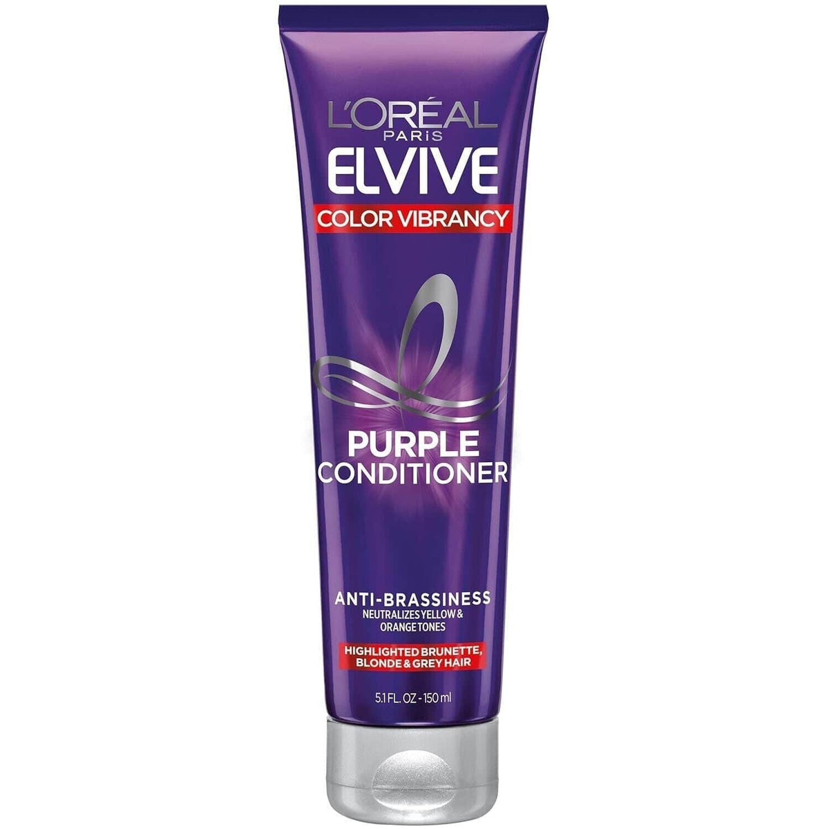 L'Oréal Elseve Color Vive Anti-Orange Color Correcting Purple Mask 150 ml / 5.1 fl oz