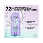 L'Oréal Elseve Hydra [Hyaluronic] Pure Salicylic Acid Anti-Oil Purifying Conditioner 250 ml / 8.5 fl oz