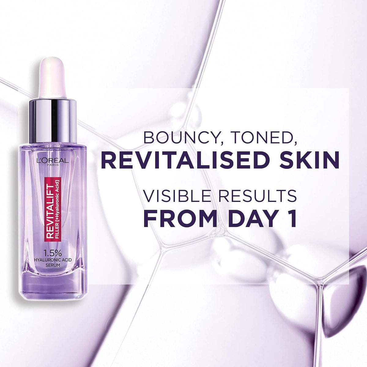 L'Oréal Paris Revitalift Filler 1.5% Hyaluronic Acid Serum 30ml