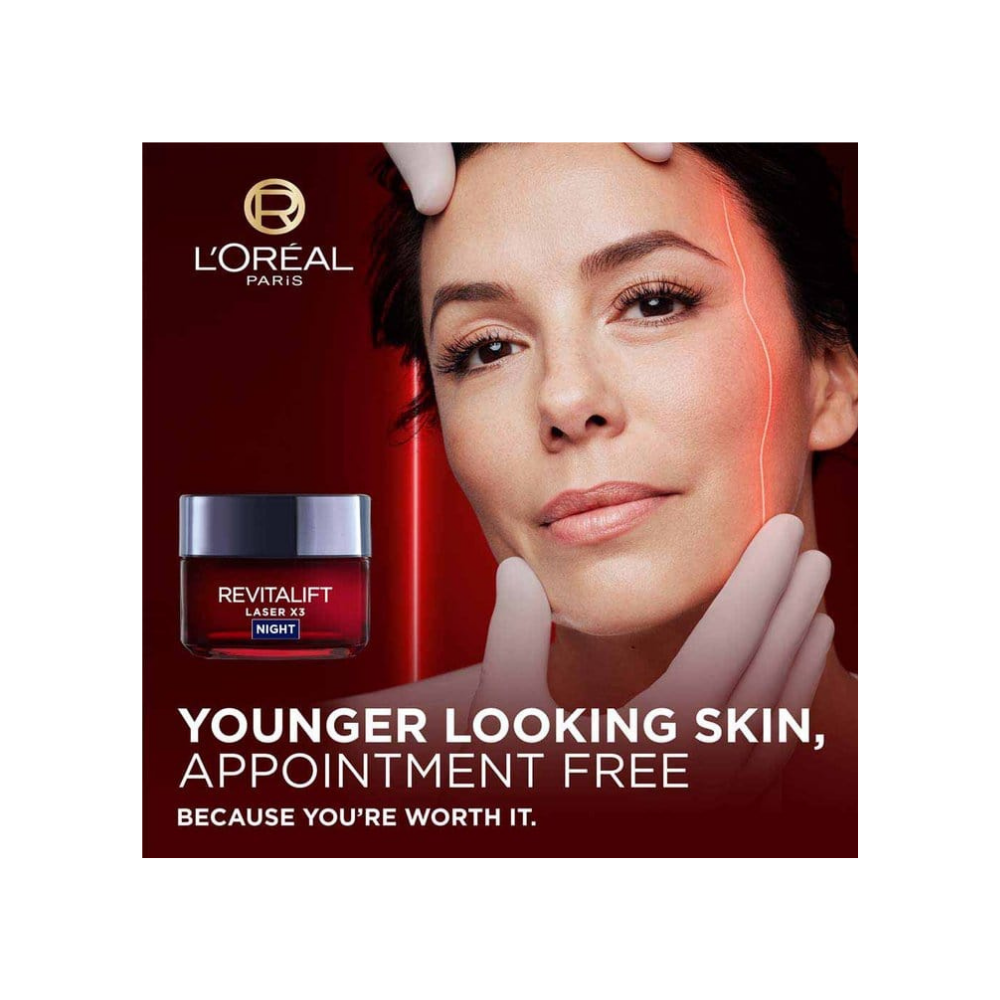 L'Oréal Paris Revitalift Laser X3 Nighttime Anti-Aging Cream 50 ml
