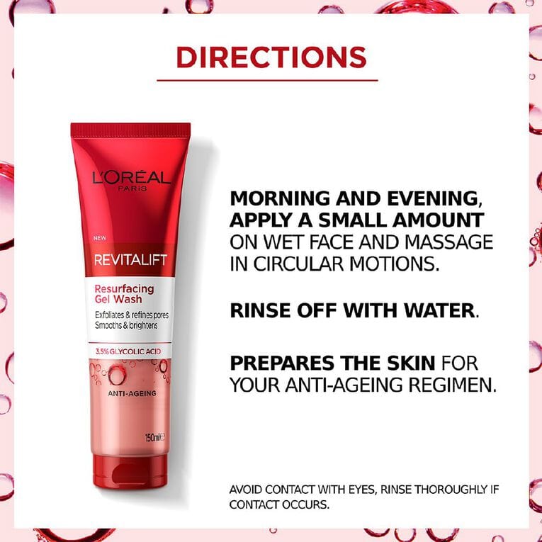 L'Oréal Paris Revitalift Gentle Skin Renewal Gel Cleanser 150 ml