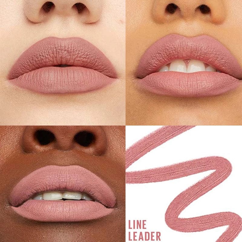 Elegant Maybelline lip liner featuring a smooth, cylindrical tube with subtle branding.