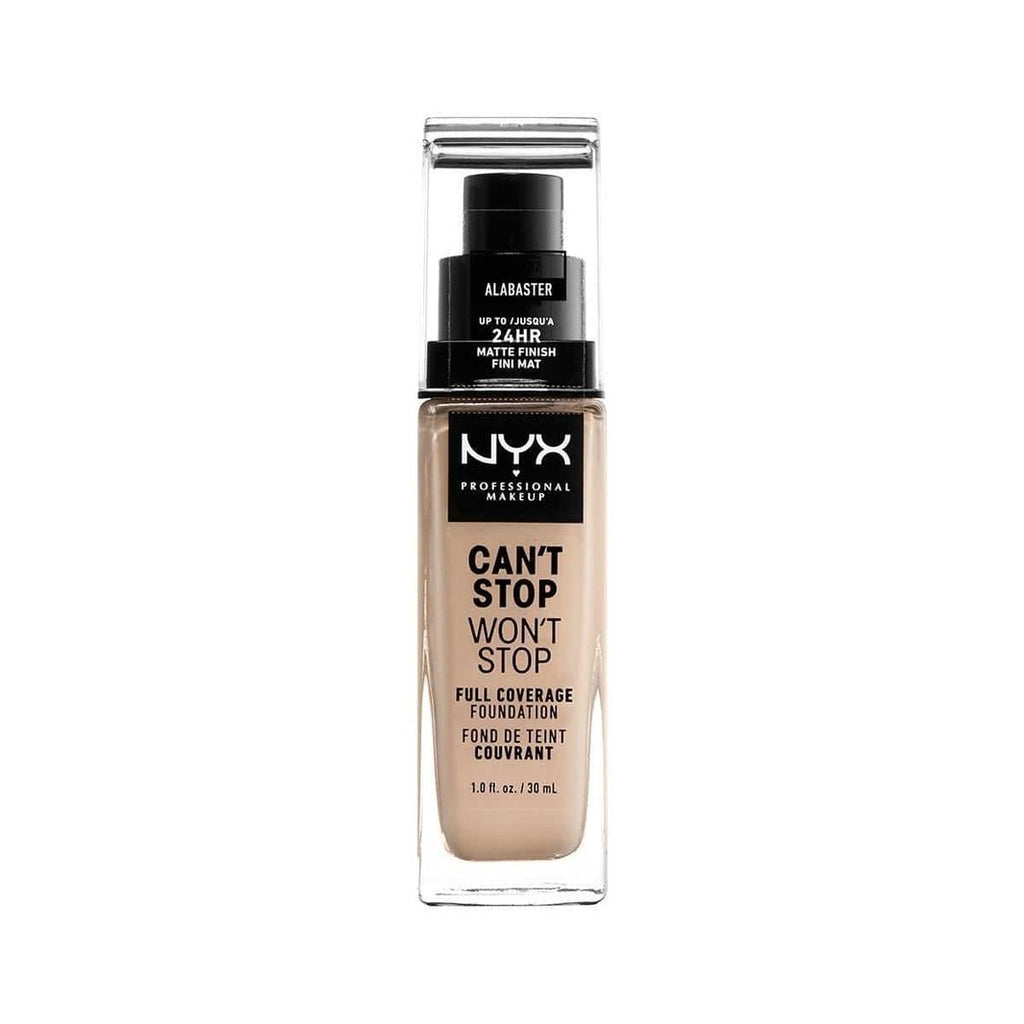 NYX Professional Makeup Foundation - Can't Stop Won't Stop Full Coverage Foundation 12 Classical Tan 30 ml / 1 fl oz