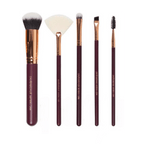 Nascita Burgundy Makeup Brush Set - 95