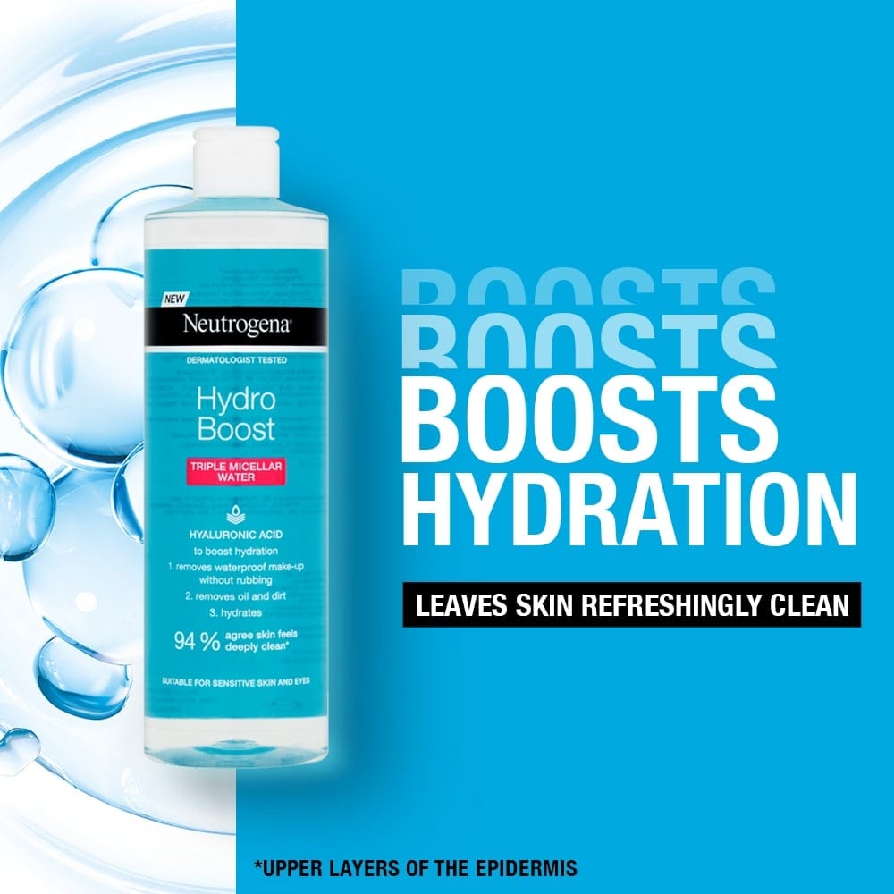 Neutrogena Hydro Boost Triple Micellar Water 400ml / 13.5 fl oz
