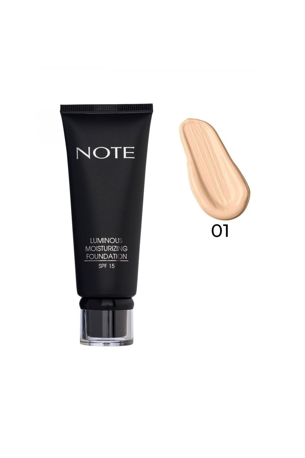 Note Cosmetics Luminous Moisturizing Foundation 01 Beige 30 ml / 1 fl oz