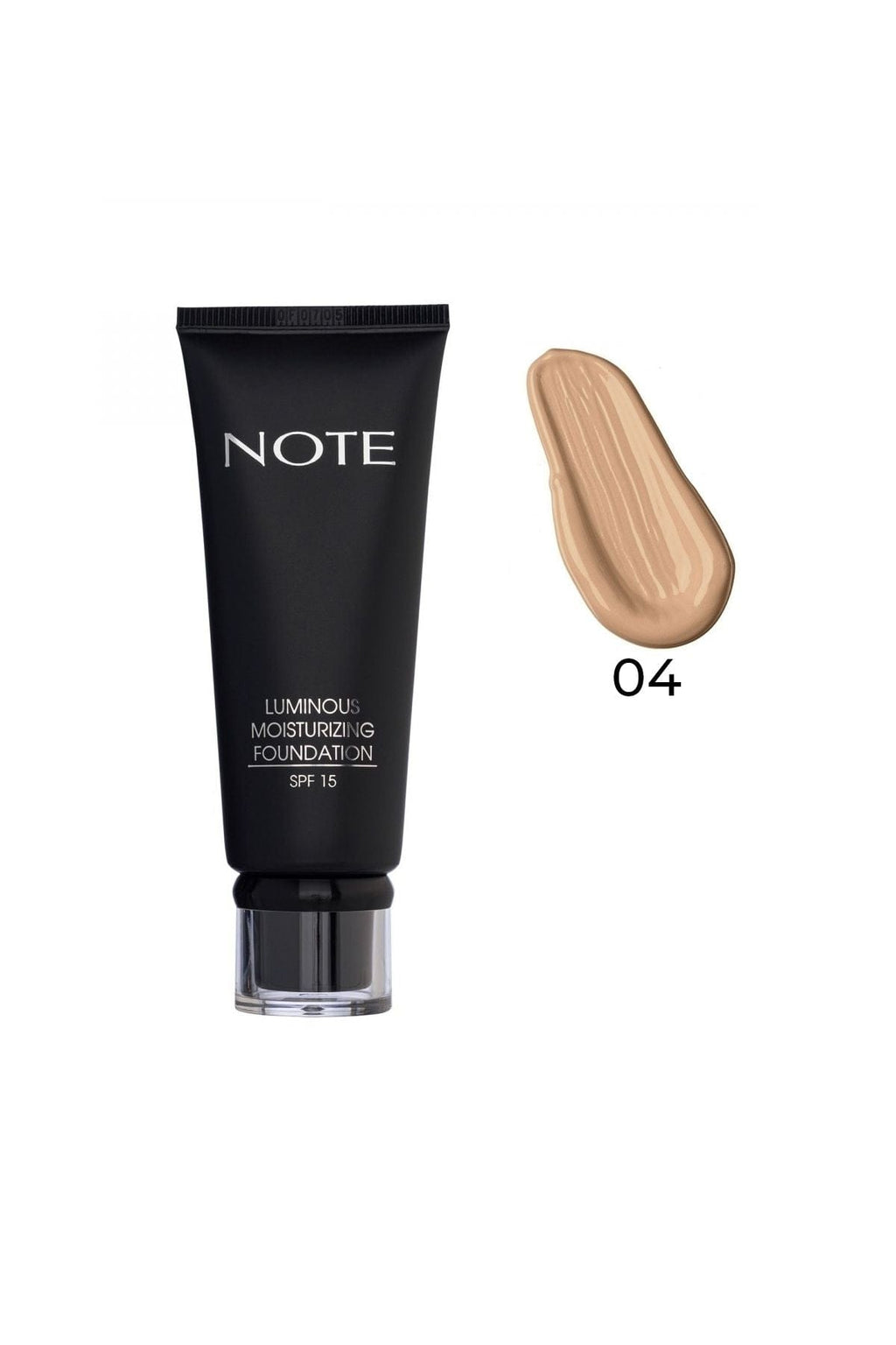 Note Cosmetics Luminous Moisturizing Foundation 04 Sand 30 ml / 1 fl oz