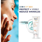 Roc Anti Wrinkle Face Sunscreen Spf 50+ 50 ml / 1.7 fl oz