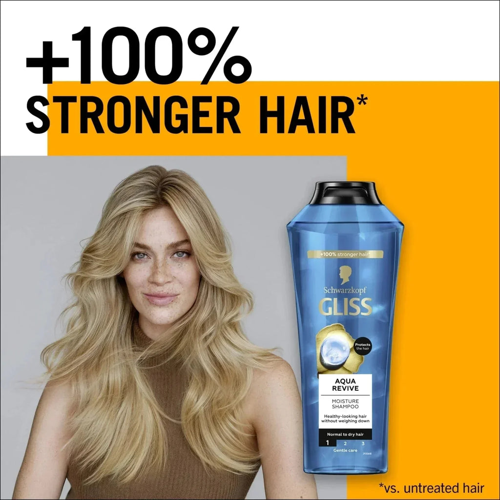 Schwarzkopf Gliss Shampoo Aqua Revive 400 ml / 14 fl oz