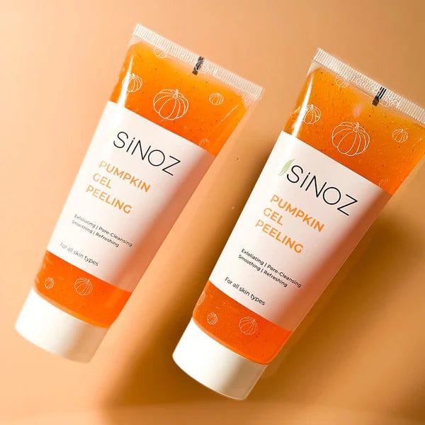 Sinoz Pumpkin Gel Face Scrub With Pumpkin Extract 100 ml / 3.4 fl oz