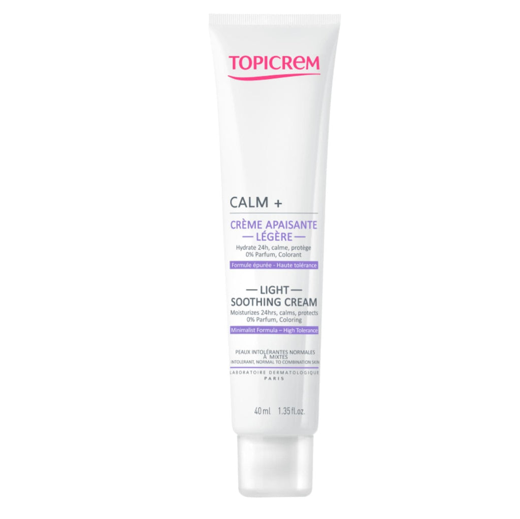 Topicrem Calm+ Light Soothing Moisturizing Cream 40 ml / 1.4 fl oz
