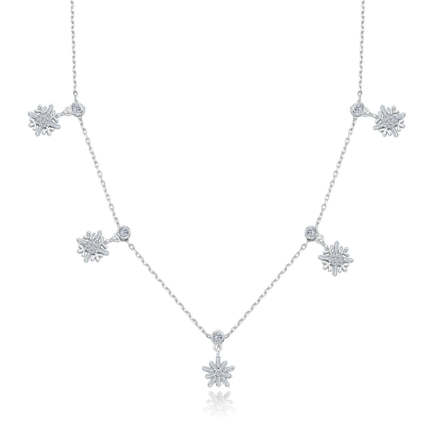 Noble Meeting Luck Silver Choker Necklace