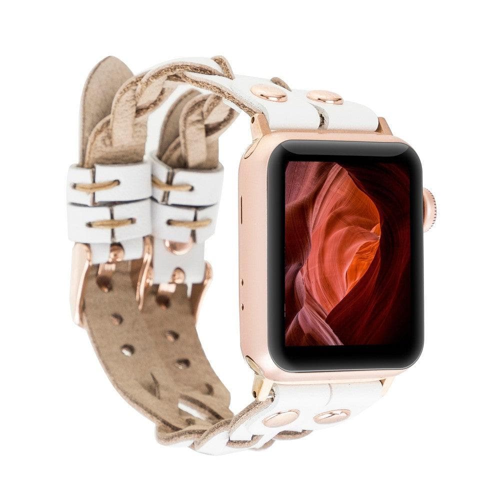 York Leather Apple Watch Double Band