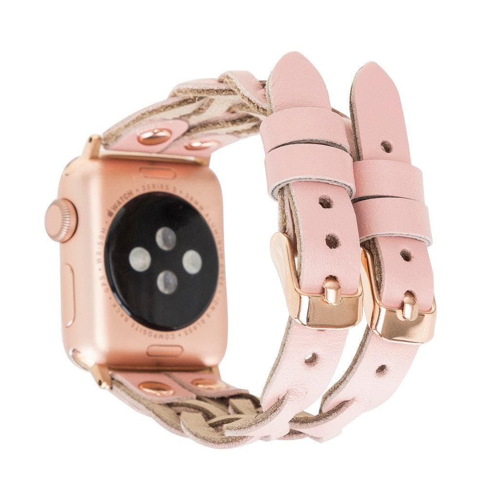 York Leather Apple Watch Double Band