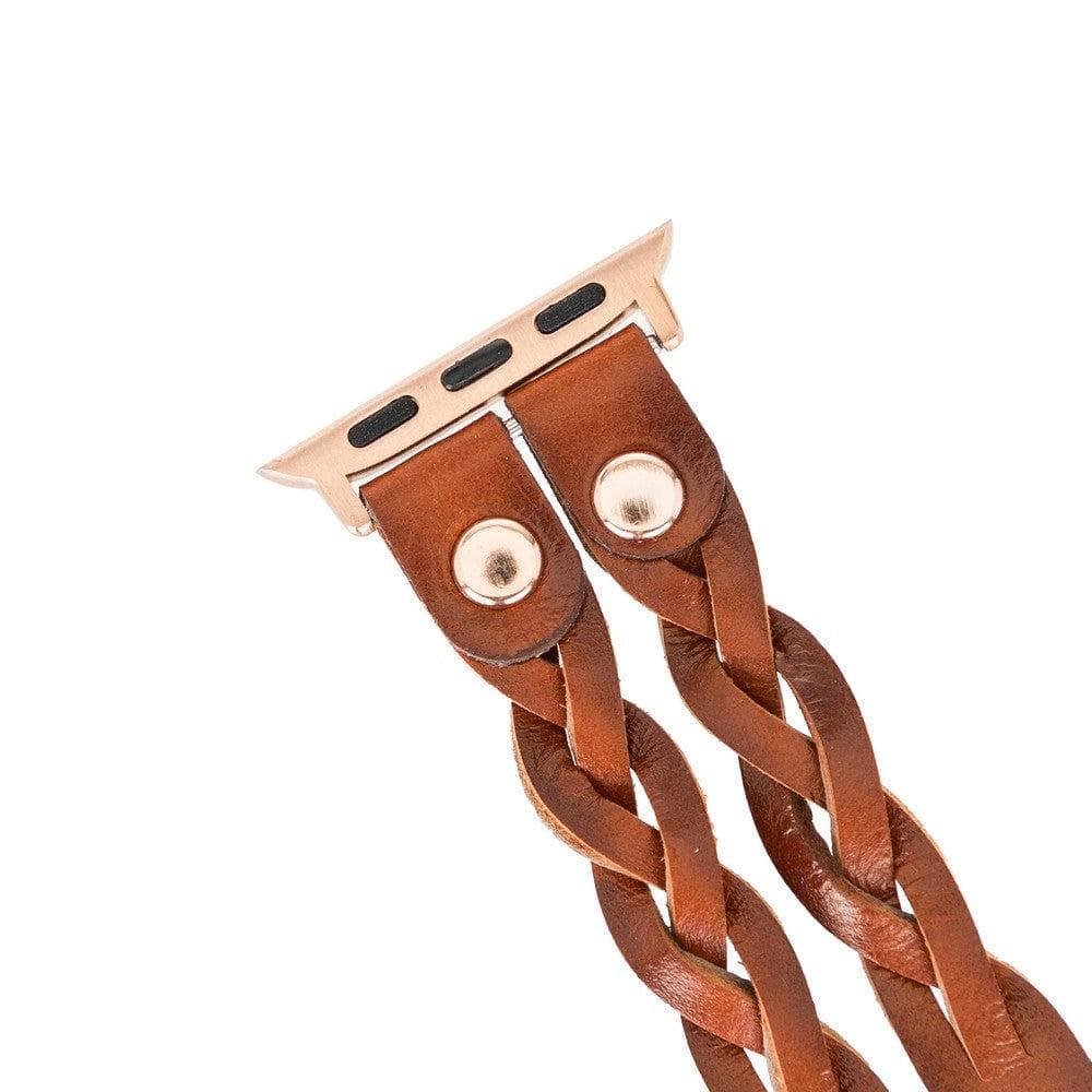 York Leather Apple Watch Double Band