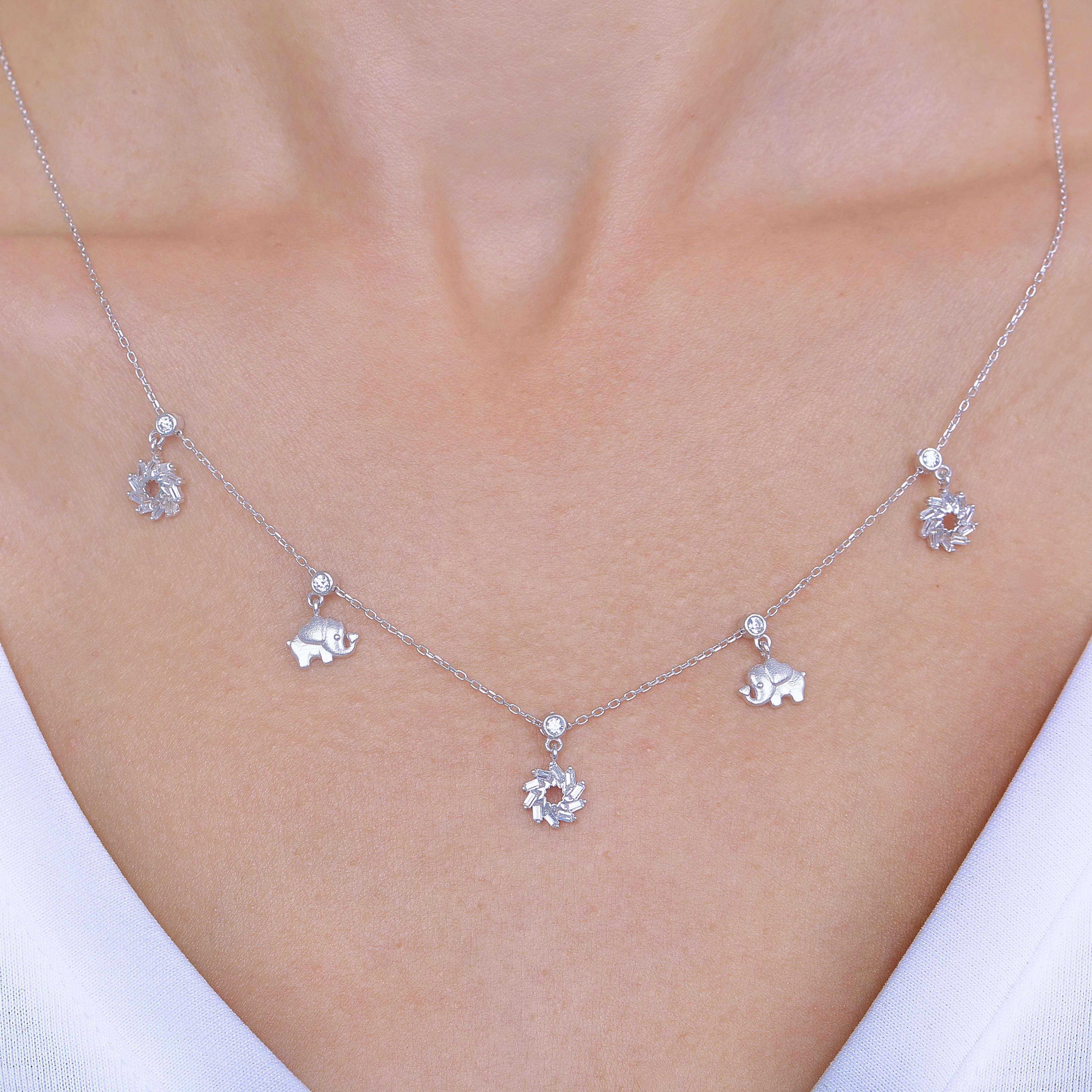 Abundance Sun Silver Luck Choker Necklace