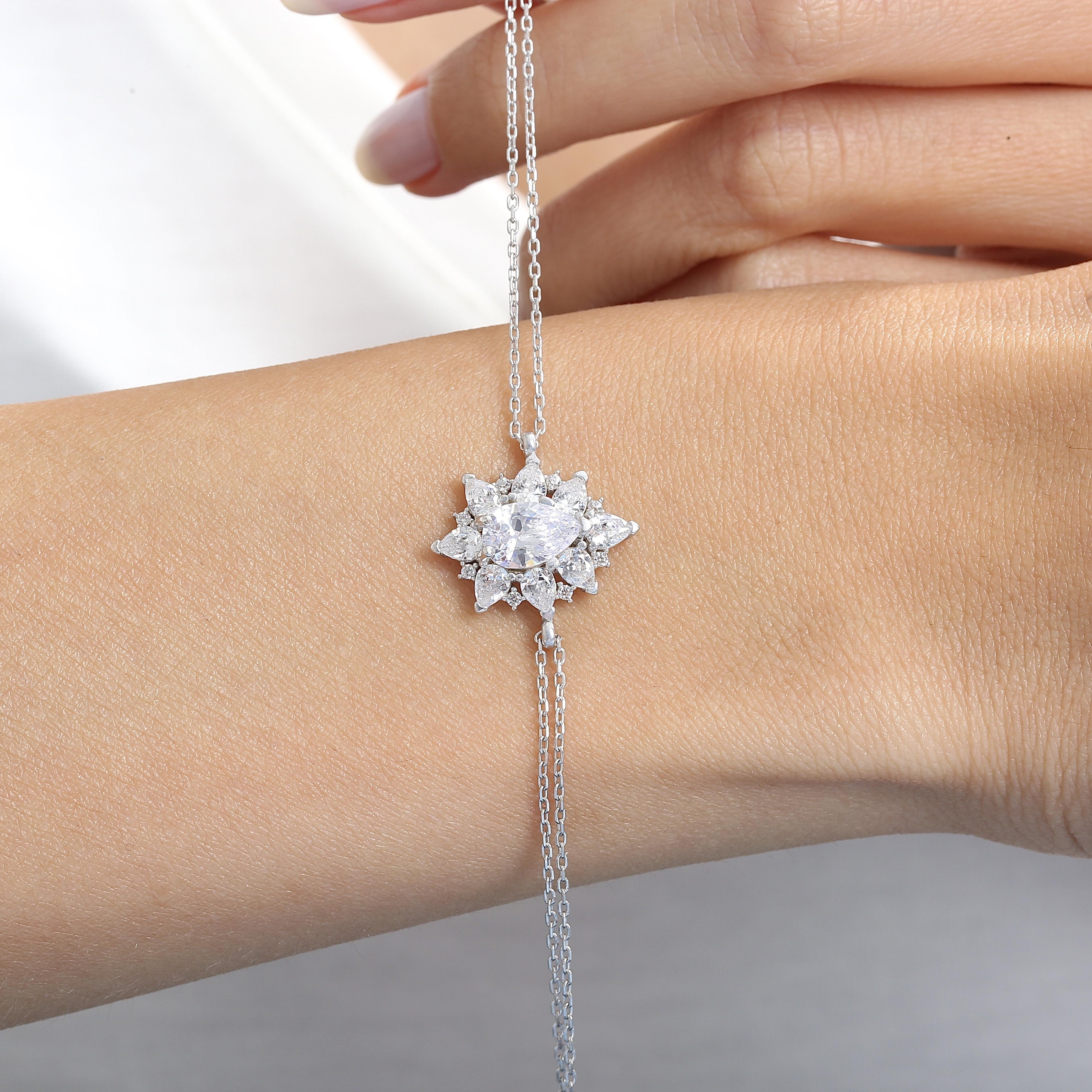Effective Diamond London Passion Silver Bracelet