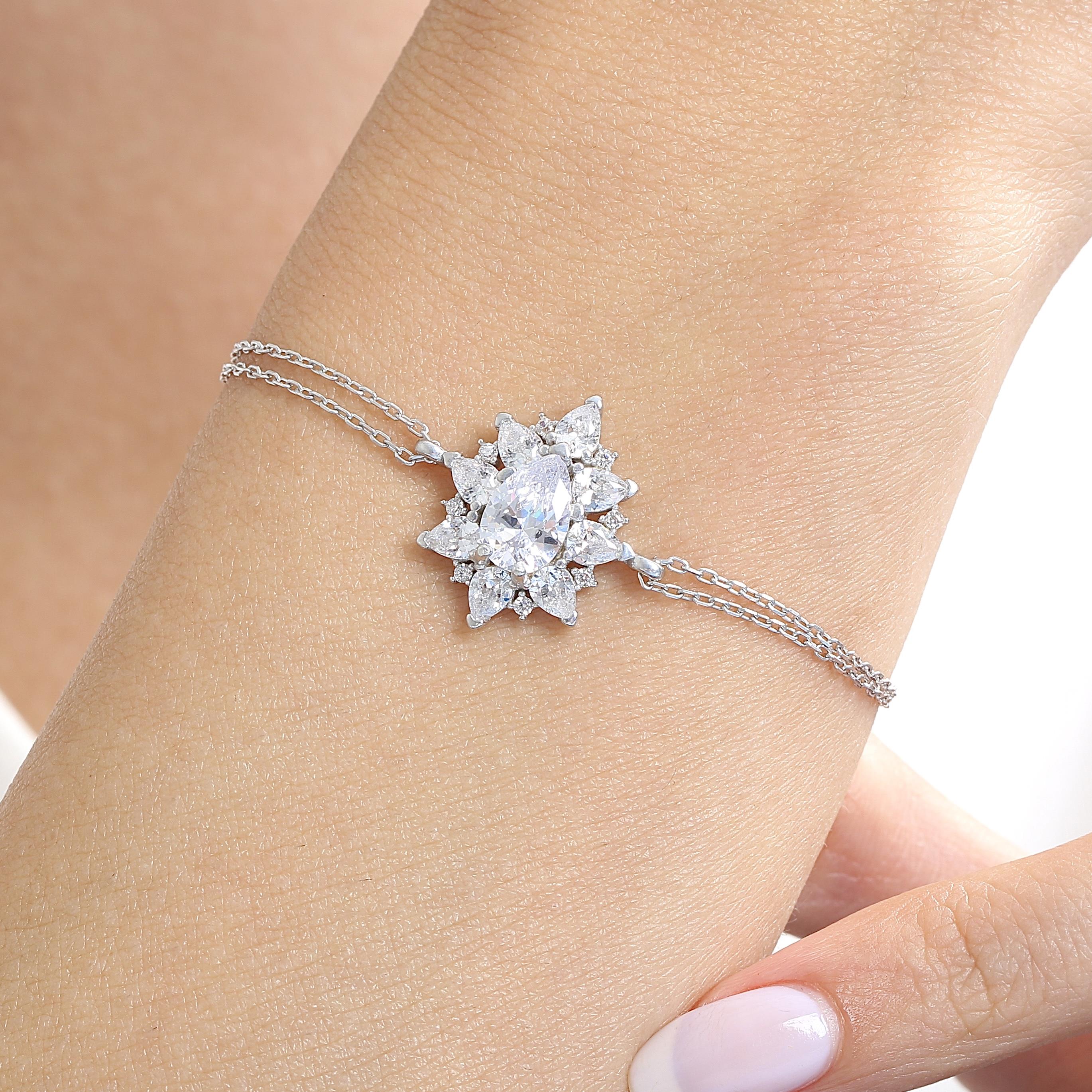 Effective Diamond London Passion Silver Bracelet