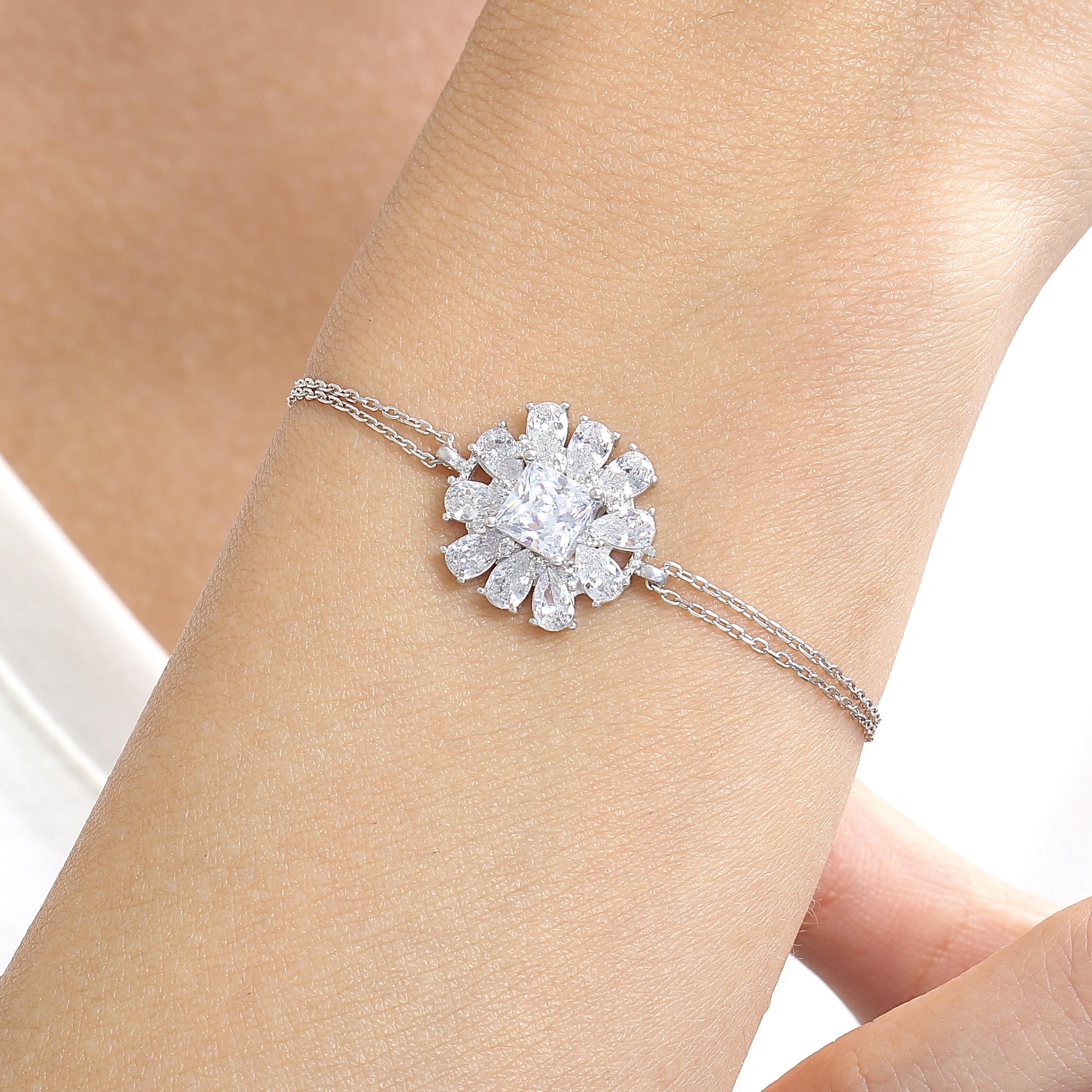 Effective Diamond Milano Dream Silver Bracelet