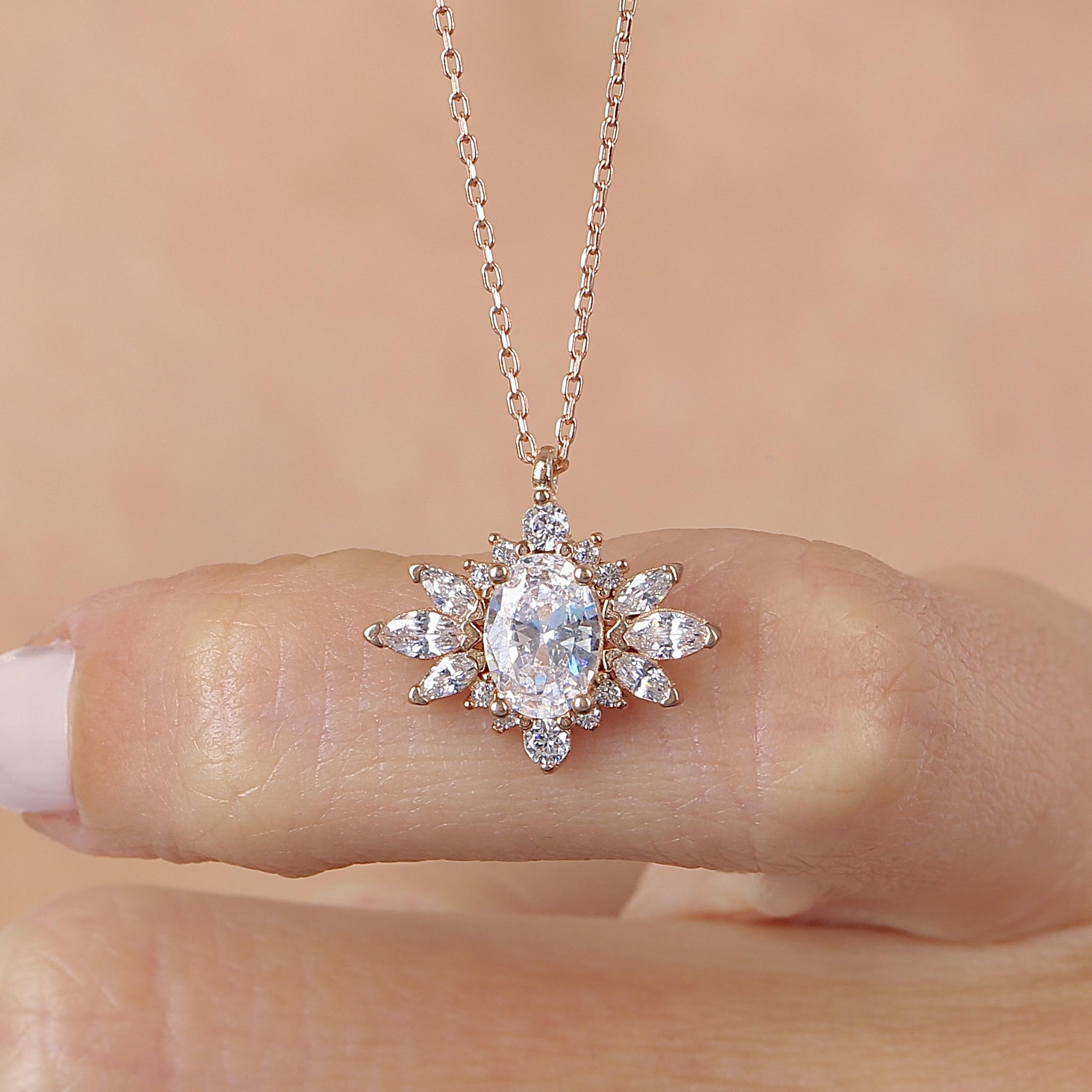 Princess Star Vintage Silver Necklace