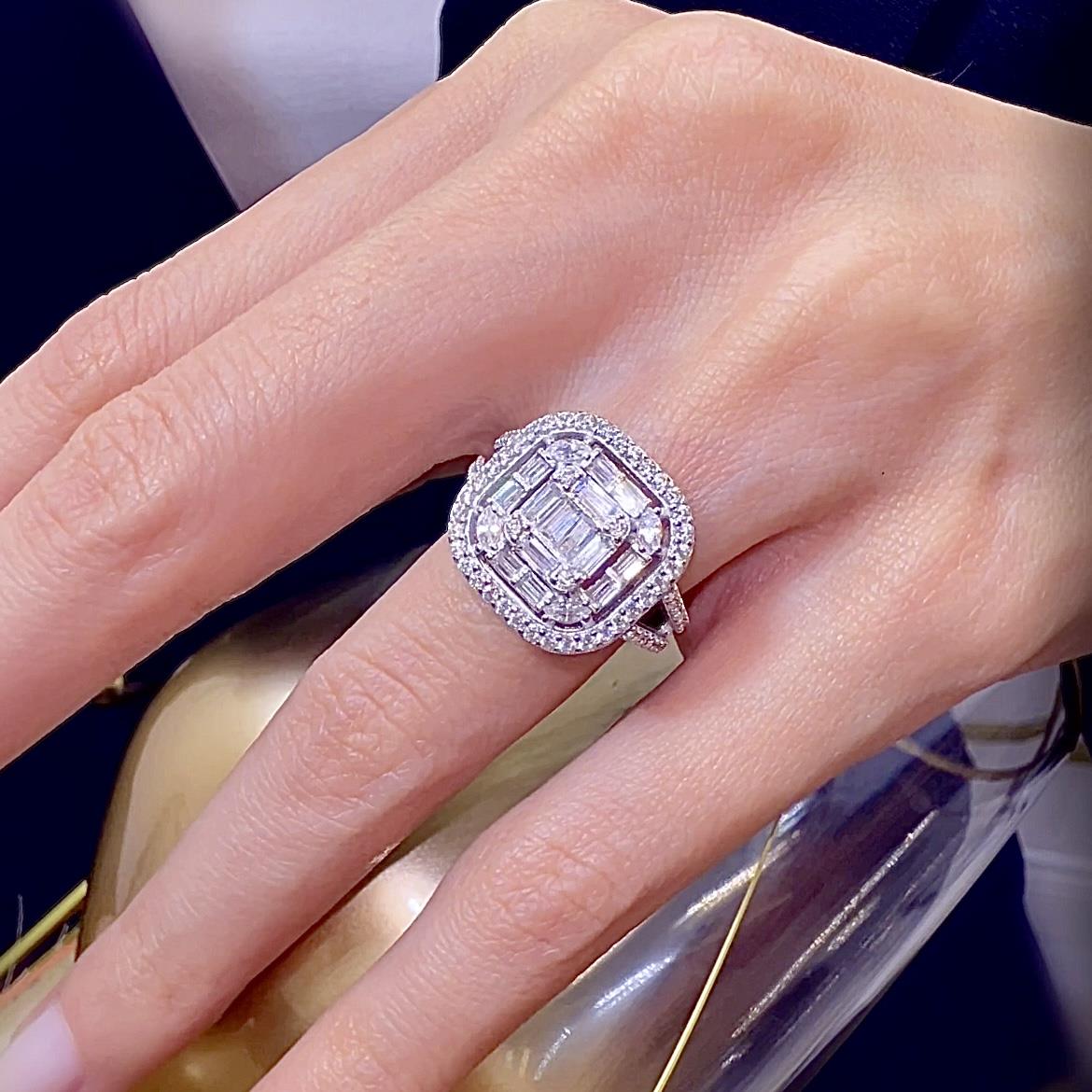 Diamond Classic Baguette Heritage Ring