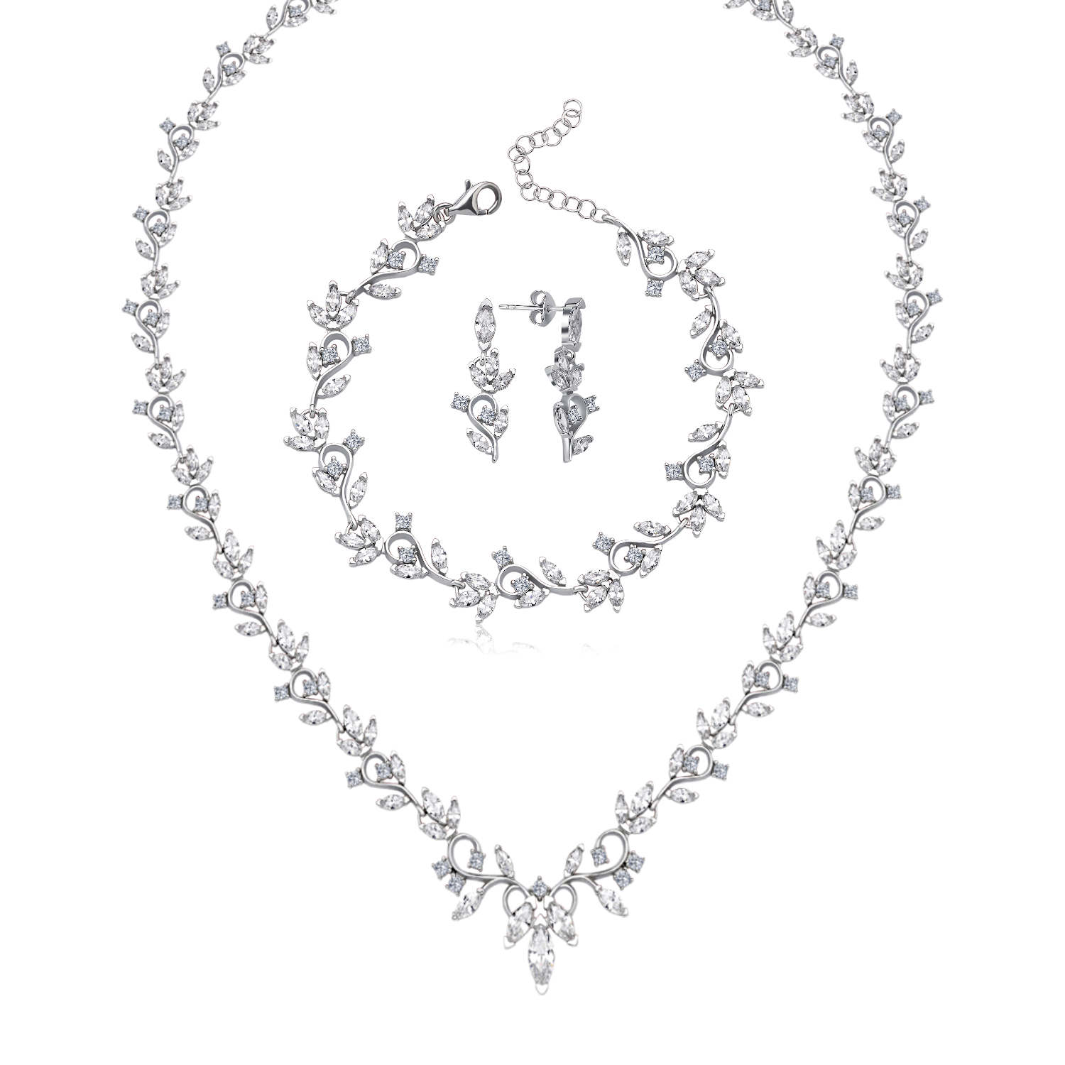 Diamond Setting Stone Love Symphony Waterway Set