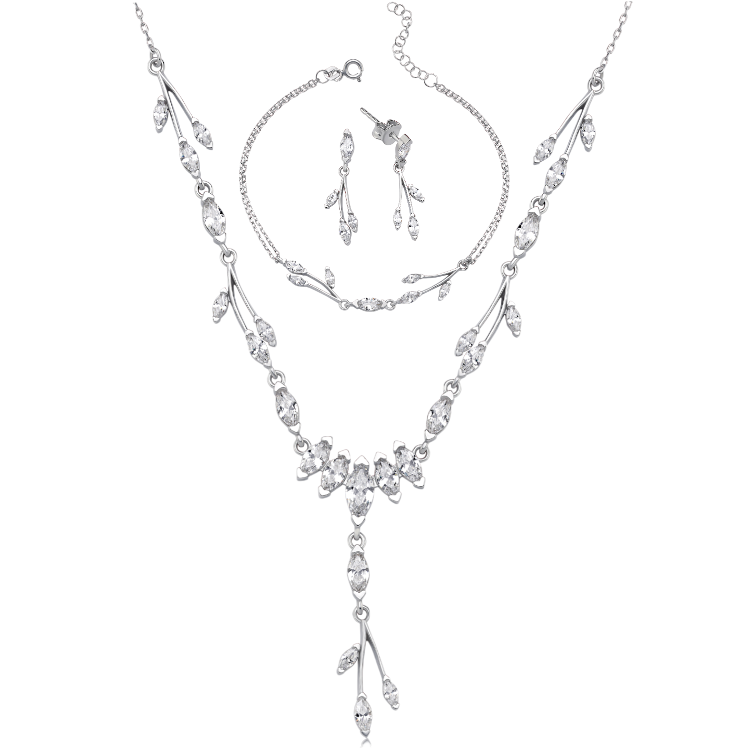 Diamond Silver Love Story Waterway Set