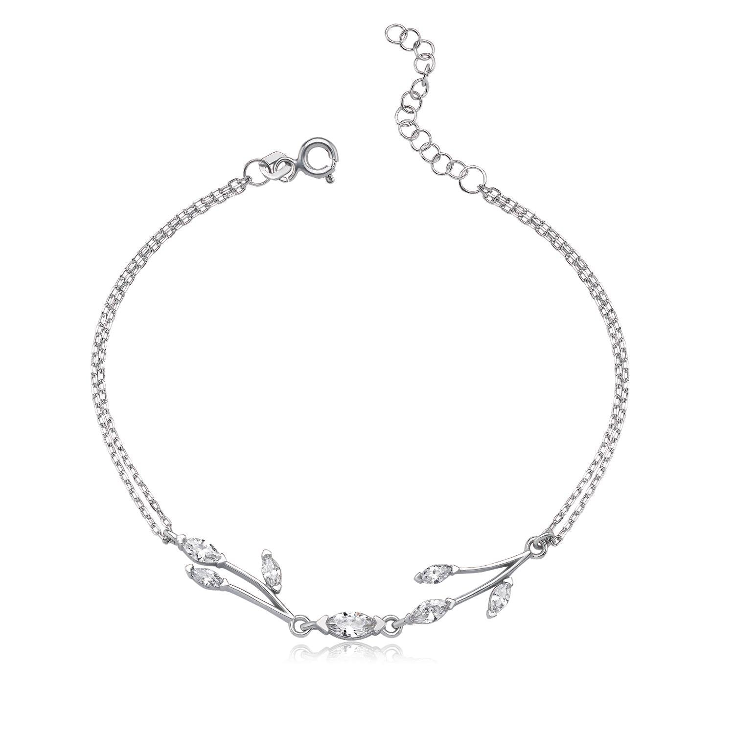Diamond Elegant Silver Waterway Set