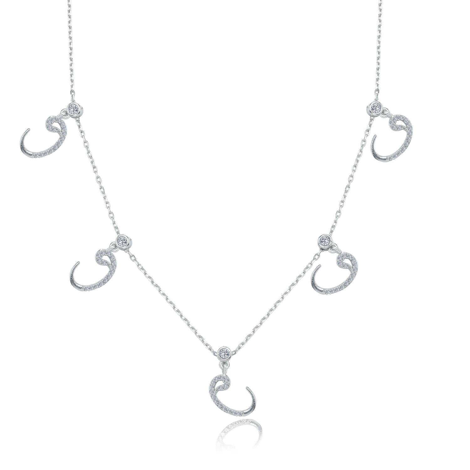 Vav Elegance Choker Silver Lucky Necklace